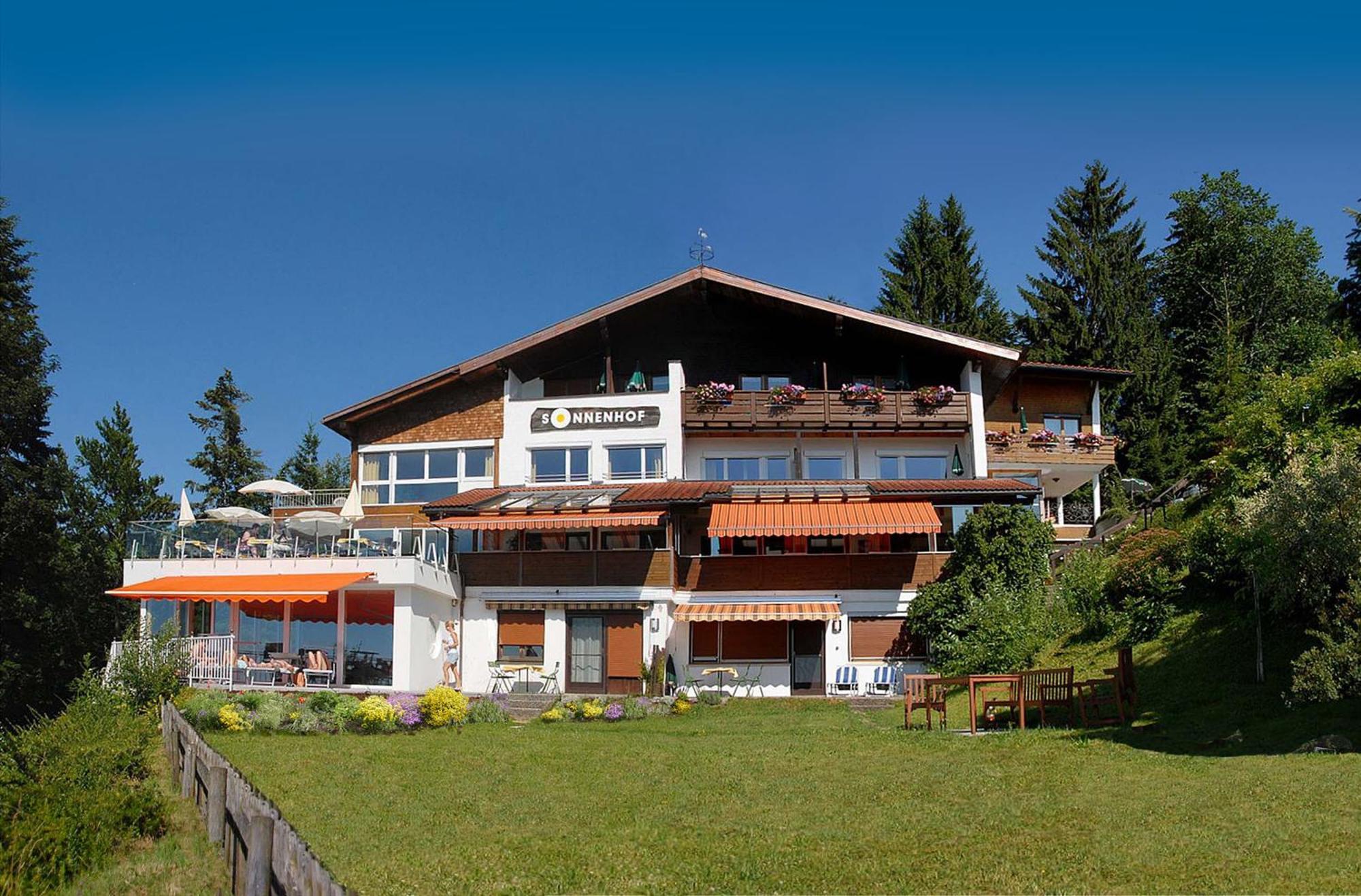 Hotel Sonnenhof アイヒェンベルク エクステリア 写真